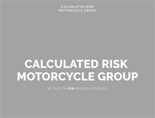 Tablet Screenshot of calculatedrisk.com